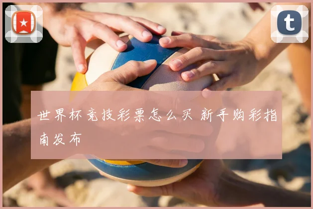 世界杯竞技彩票怎么买 新手购彩指南发布