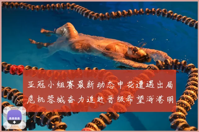 亚冠小组赛最新动态申花遭遇出局危机蓉城奋力追赶晋级希望海港明日迎战挑战