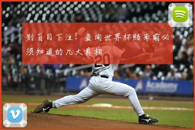 别盲目下注!查询世界杯赔率前必须知道的几大真相